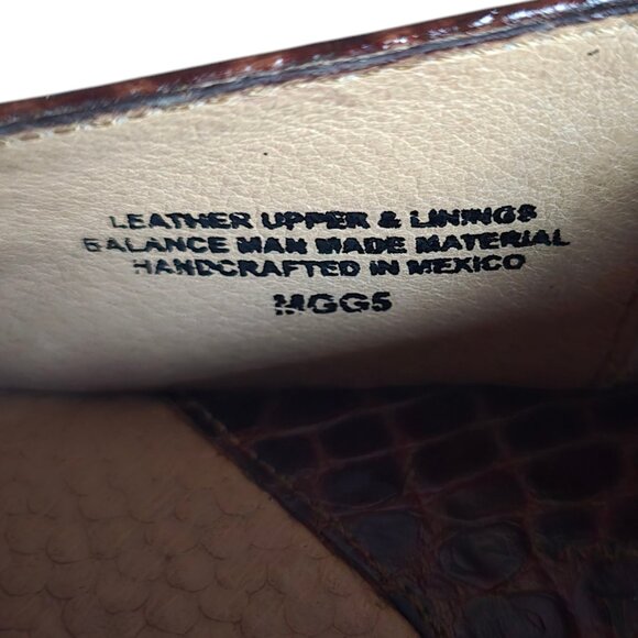 Born Dark Brown Textured Loafers - Picture 10 of 11